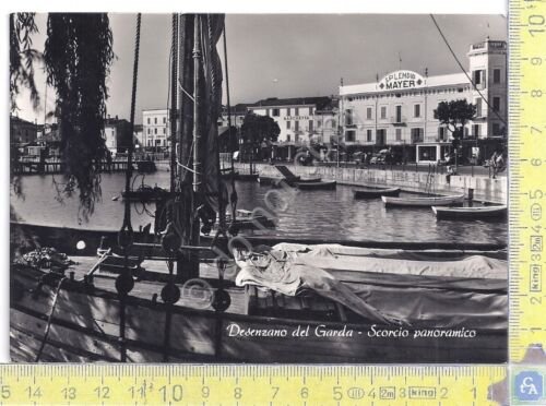 Desenzano del Garda - Panorama con barche - 1955