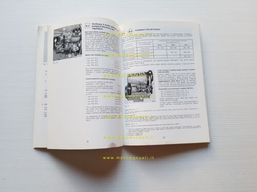 DEUTZ Motore F 3-6 L 912 1974 manuale uso manutenzione …