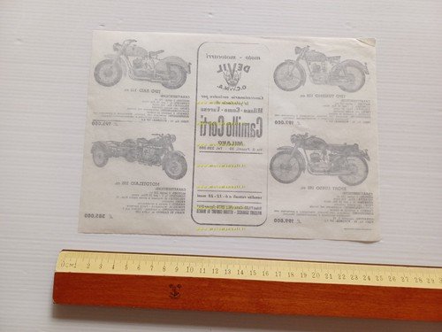 Devil produzione modelli 125 - 160 - 175 anni 50 …