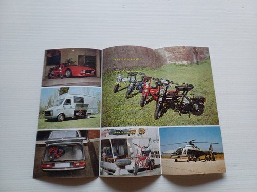 Di Blasi ciclomotori pieghevoli R7 - R50 anni 70 depliant …