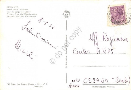 Diamante Vista della Guardiola 1970