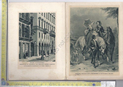 Ditta Raimondi di Pettinaroli - Milano - Calendario - Stampe …