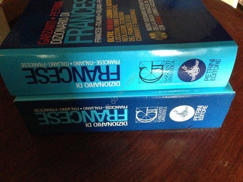 Dizionario Italiano Francese Italiano 2010 Edizione Garzanti Petrini