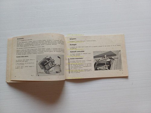DKW 125-175-250-350 GS 7V manuale uso manutenzione ITALIANO originale