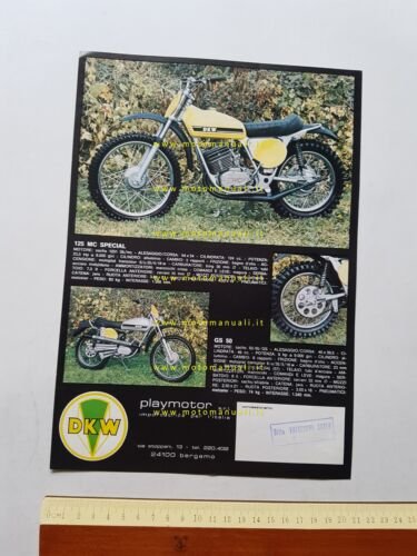 DKW 50 GS - 100 GS Special - 125 MC …