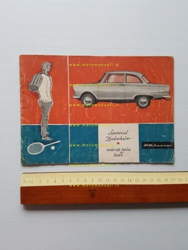 DKW Junior catalogo accessori speciali depliant originale
