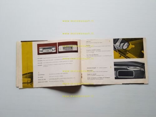 DKW Junior catalogo accessori speciali depliant originale