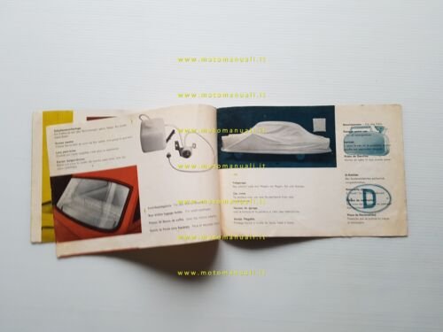 DKW Junior catalogo accessori speciali depliant originale