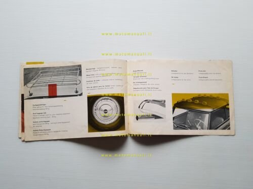 DKW Junior catalogo accessori speciali depliant originale