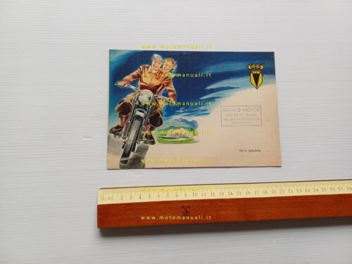 DKW RT 125 - 200 depliant originale testo olandese