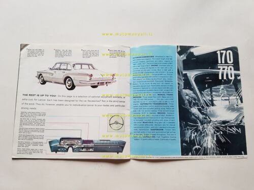 Dodge Lancer modelli serie 170-770 1960 depliant brochure originale USA