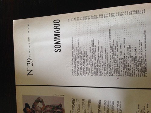 Donne Eleganti Rivista Magazine Speciale moda Estate 1973 con cartamodello | Immagine Gallery 2