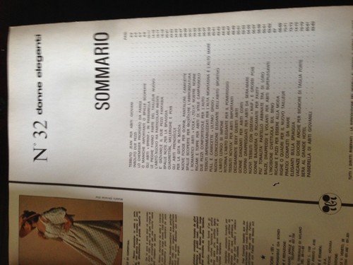 Donne Eleganti Rivista Magazine Speciale moda Estate 1974 | Immagine Gallery 2