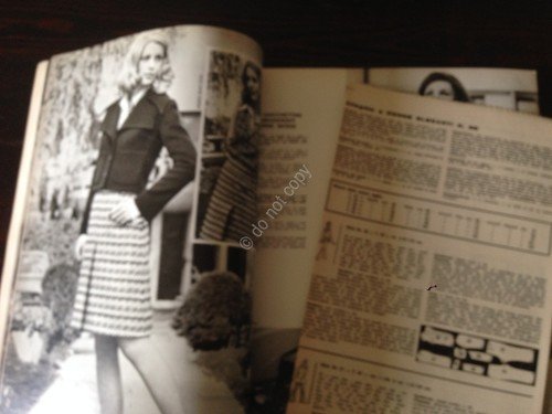 Donne Eleganti Rivista Magazine Speciale moda Primavera 1973 con cartamodello