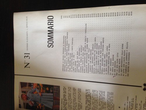 Donne Eleganti Rivista Magazine Speciale moda Primavera 1974 con cartamodello | Immagine Gallery 2