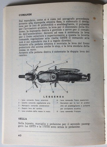 Ducati - Motoleggere Monoalbero - Istruzioni per uso e manutenzione … | Immagine Gallery 2