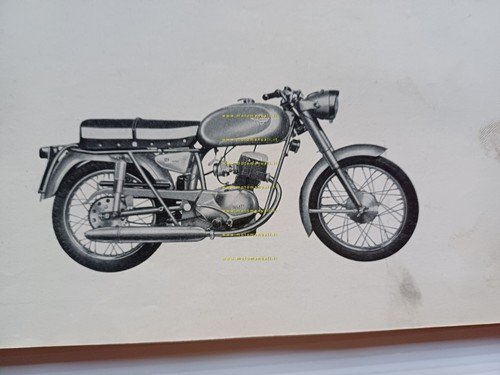 Ducati 125 Aurea catalogo ricambi originale italiano