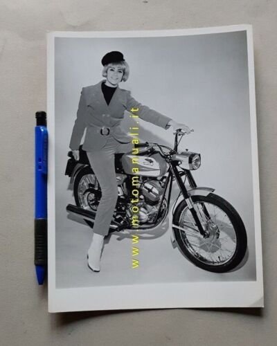 Ducati 125 Cadet 1967 foto originale no depliant motorcycle brochure
