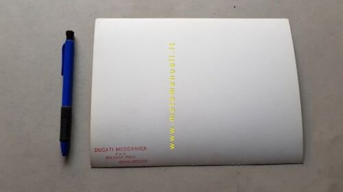 Ducati 125 Cadet 1967 foto originale no depliant motorcycle brochure