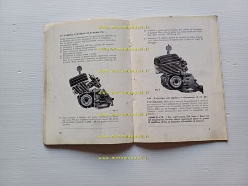 Ducati 125 Regolarit Enduro 1975 manuale uso libretto istruzioni originale