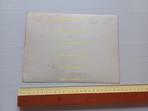 Ducati 125 Sport 1957 foto cartella stampa originale