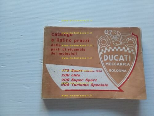 Ducati 175 Sport - 200 Elite - 200 SS - …