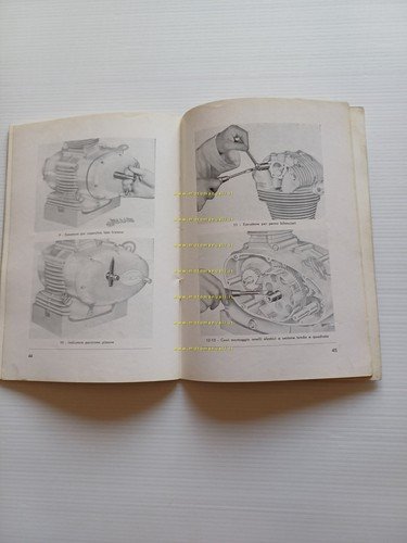 Ducati 175 Sport 1958 manuale uso manutenzione libretto originale italiano