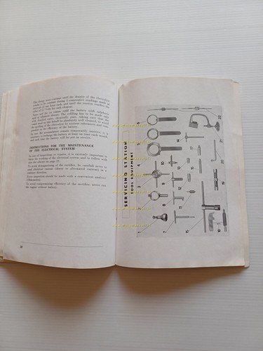 Ducati 175 Turismo 1957 manuale uso manutenzione libretto originale INGLESE