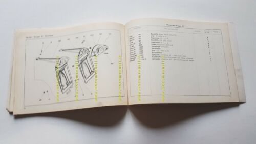 Ducati 175 Turismo Speciale catalogo ricambi moto originale parts catalogue