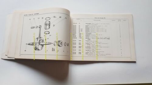 Ducati 175 Turismo Speciale catalogo ricambi moto originale parts catalogue