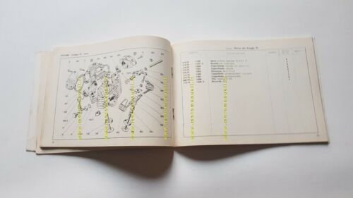 Ducati 175 Turismo Speciale catalogo ricambi moto originale parts catalogue