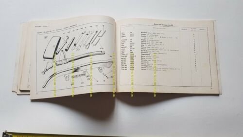 Ducati 175 Turismo Speciale catalogo ricambi moto originale parts catalogue