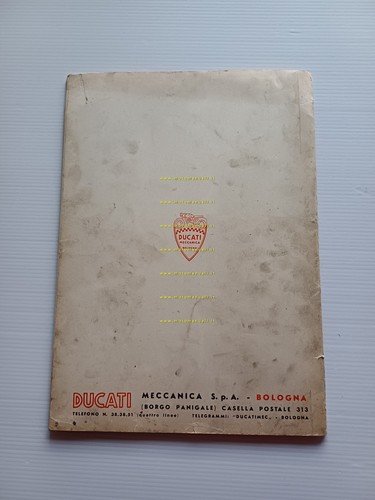 Ducati 200 IL MULETTO motocarro catalogo ricambi originale spare parts …