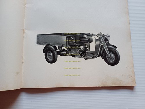 Ducati 200 IL MULETTO motocarro catalogo ricambi originale spare parts …