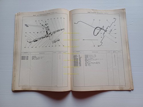 Ducati 200 IL MULETTO motocarro catalogo ricambi originale spare parts …