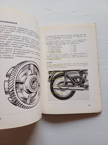 Ducati 250-350-450 Desmo-Scrambler-Mk3 A. Elettronica 1974 manuale uso ORIGINALE