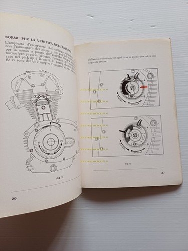 Ducati 250-350-450 Desmo-Scrambler-Mk3 A. Elettronica 1974 manuale uso ORIGINALE