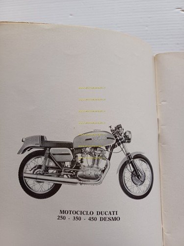 Ducati 250-350-450 Desmo-Scrambler-Mk3 A. Elettronica 1974 manuale uso ORIGINALE
