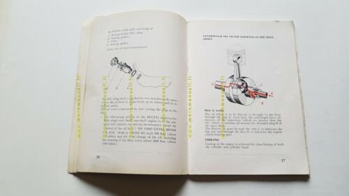 Ducati 250 Mach 1-MarK 3-Scrambler-GT-Monza 1964 manuale uso USA owner's …