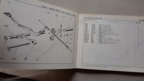 Ducati 250 Mach 1 Mark3 Scrambler '64 catalogo ricambi originale …