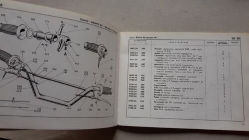 Ducati 250 Mach 1 Mark3 Scrambler '64 catalogo ricambi originale …