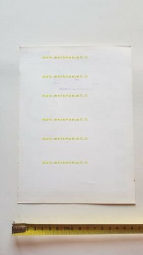 Ducati 250 Mark 3 1966 depliant moto originale brochure