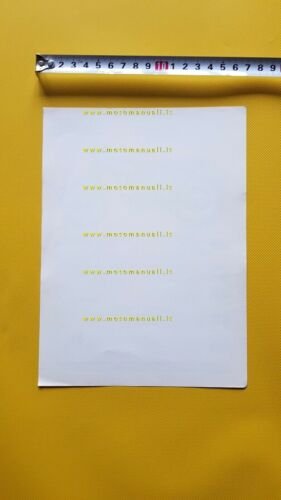 Ducati 250 Mark 3 Desmo 1970 depliant originale ITALIANO moto …