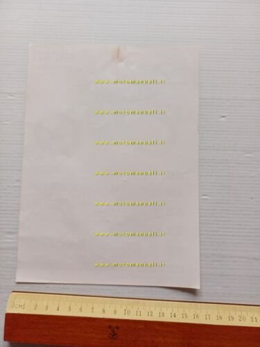 Ducati 250 Scrambler 1970 depliant originale