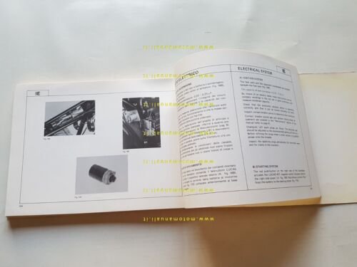 Ducati 350 - 500 GTL 1976 manuale officina originale genuine …