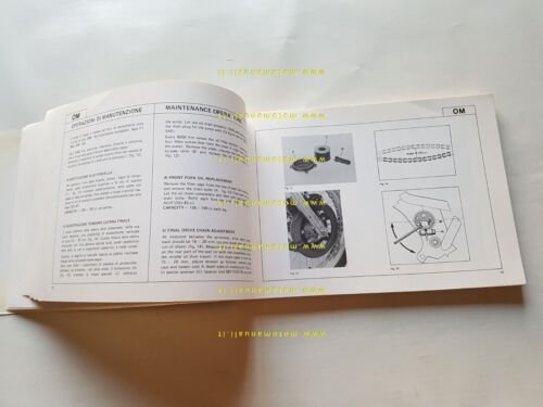 Ducati 350 - 500 GTL 1976 manuale officina originale genuine …