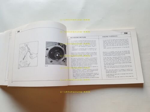 Ducati 350 - 500 GTL 1976 manuale officina originale genuine …