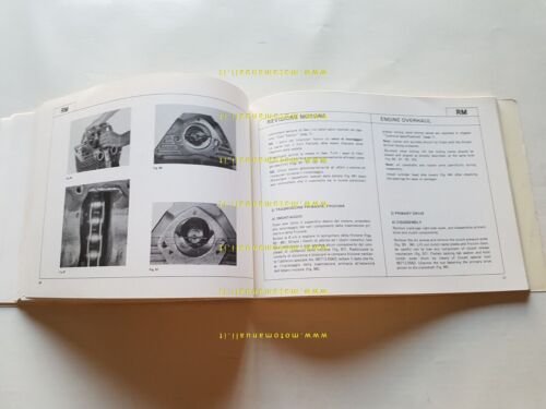 Ducati 350 - 500 GTL 1976 manuale officina originale genuine …