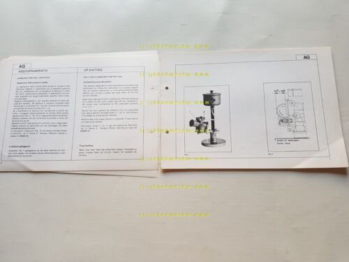 Ducati 350 - 500 GTL aggiornamento manuale officina workshop manual