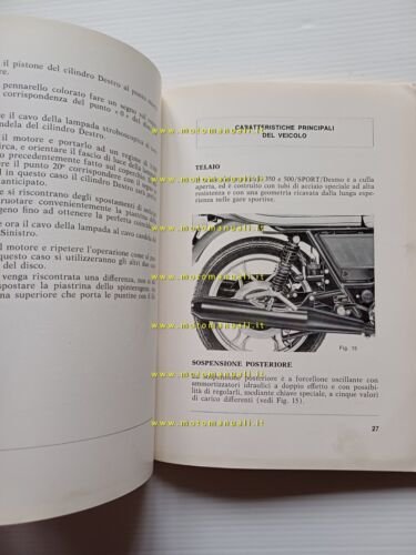 Ducati 350 - 500 Sport Desmo 1977 manuale uso moto …